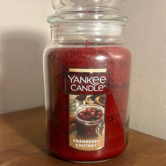 Yankee Candle Cranberry Chutney Large - Picture 1 of 4